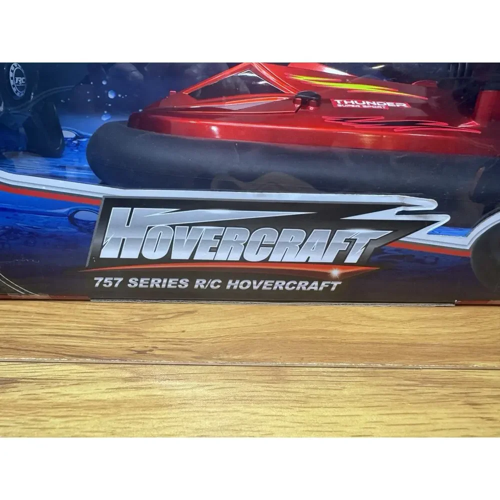 NQD 757 Series Radio Control Hovercraft Super Sports 1:10 Scale 2.4GHz Red Boat